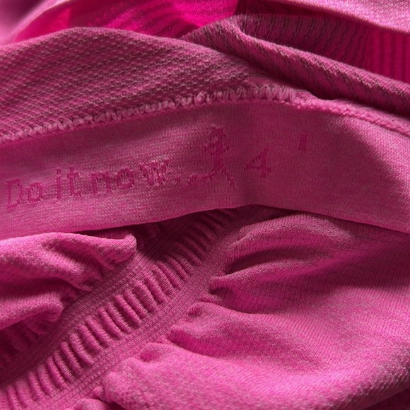 Lululemon Swiftly Tech Long Sleeve Shirt 2 Race Length Dark Prism Pink Top Sz 4 - Picture 7 of 9